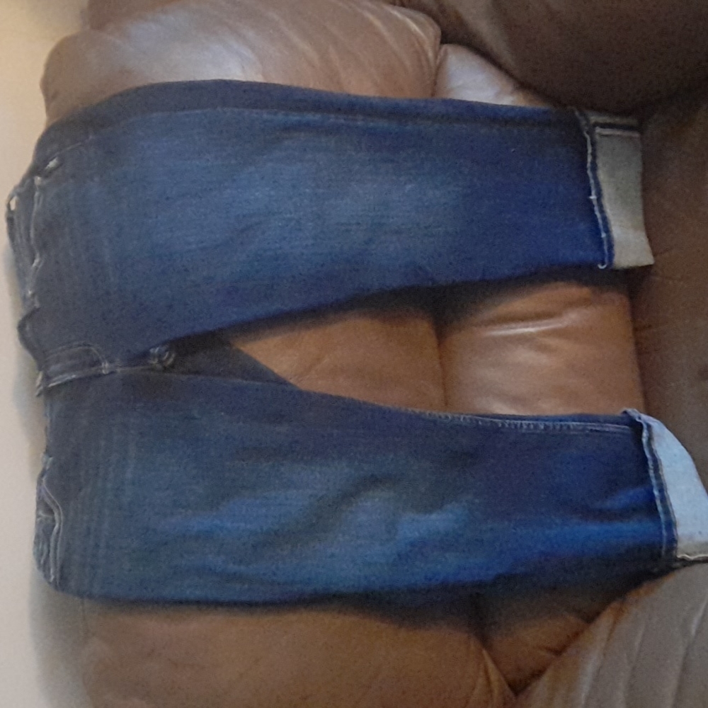 New woman's silver capris